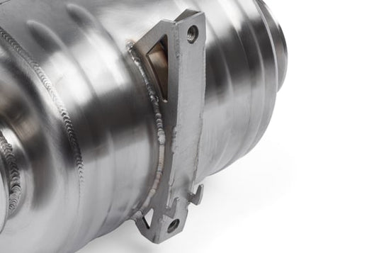 APR Catback Exhaust System Left Muffler - 718 (982) 2.0T/2.5T for 2017-2024 Porsche 2.0 718 Boxster/718 Boxster/718 Cayman/718 Cayman