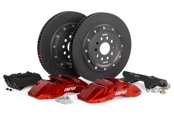 Load image into Gallery viewer, APR 370x34mm 6-Piston Big Brake Kit - Front - Red - (MQB/MQBEVO 312mm)