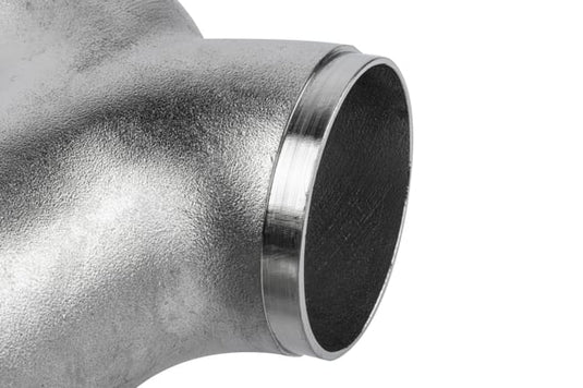 APR Cast Stainless Steel Double Y Splitter - 76mm (3") to Quad 63.5mm (2.5")