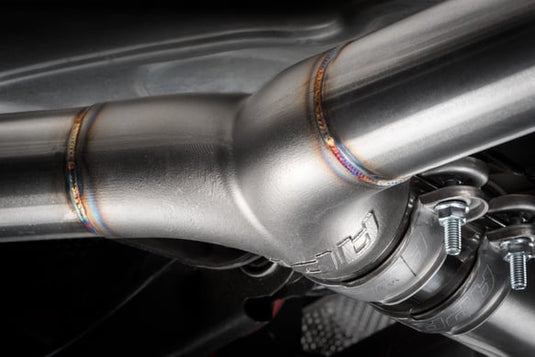 APR Catback Exhaust System (w/ Front Muffler) - GTI TRC (MK7.5) for 2020-2021 Volkswagen 2.0 GTI