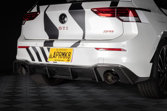 Load image into Gallery viewer, APR Carbon Fiber Rear Diffuser (MK8 GTI)