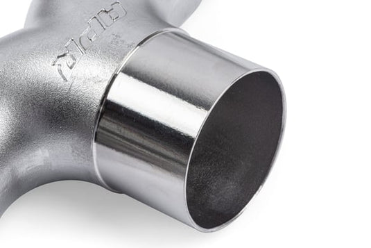 APR Cast Stainless Steel T Splitter - 76mm (3") to Dual 63.5mm (2.5")