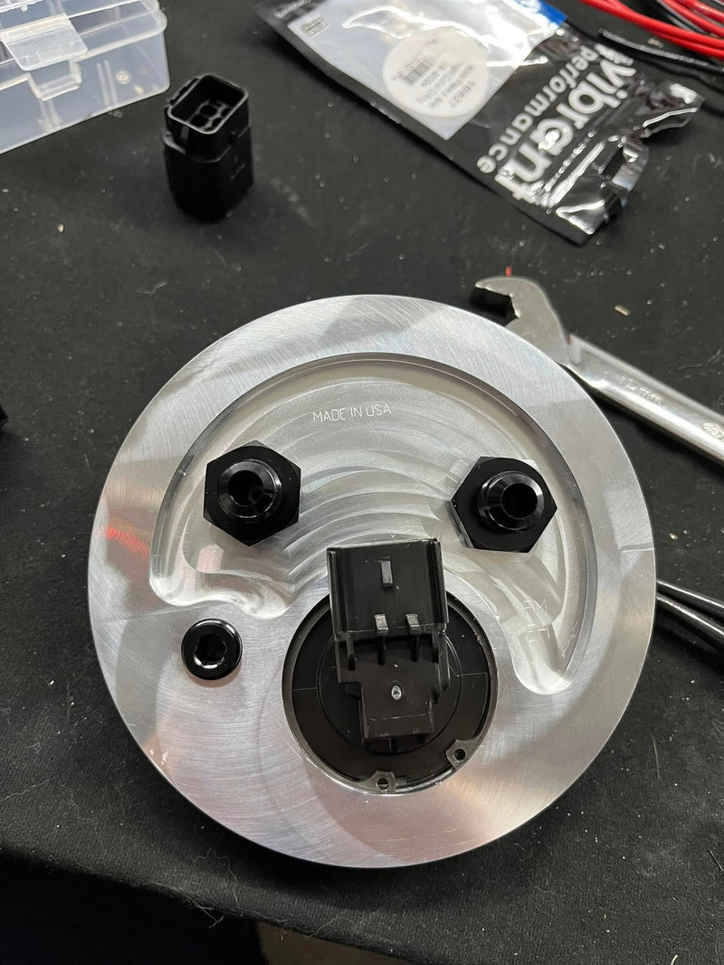 Load image into Gallery viewer, EHT - Complete Billet Tank Top Hat Kit / Dual Pump Solution for Audi 2000-2002 B5 S4 2.7T and B5 A4 1.8T