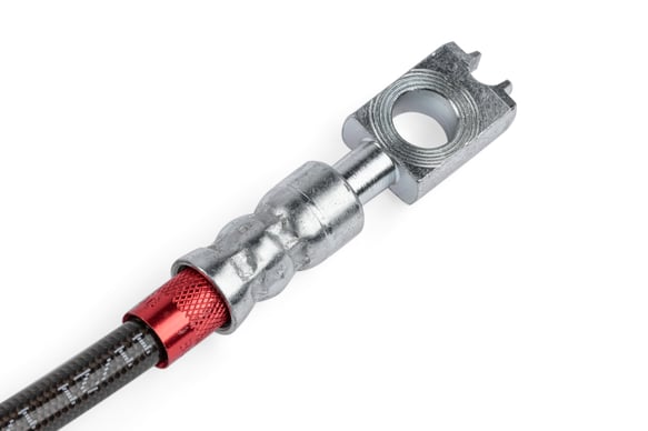 Load image into Gallery viewer, APR Braided Stainless Steel Brake Lines (Set of 2) - Front for 2006-2009 Audi 3.2 A3 Quattro