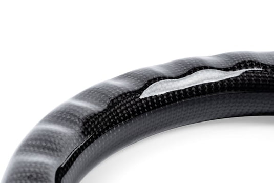APR Steering Wheel - Carbon Fiber & Perforated Leather