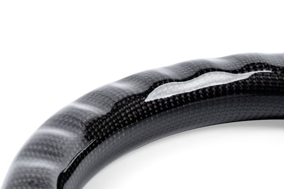 Load image into Gallery viewer, APR Steering Wheel - Carbon Fiber & Perforated Leather
