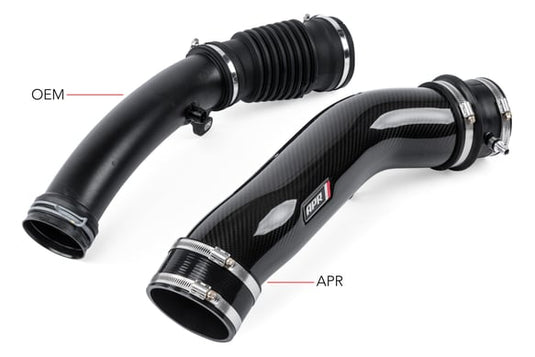 APR 2.5 TFSI EVO Turbocharger Inlet System - (Rear Carbon Tube Only)