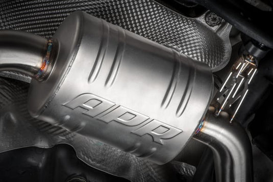 APR Catback Exhaust System (w/ Front Muffler) - GTI (MK7) for 2015-2017 Volkswagen 2.0 GTI