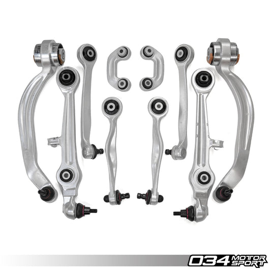 034 FRONT CONTROL ARM KIT DENSITY LINE FOR B5 AUDI A4-S4 WITH STEEL UPRIGHTS