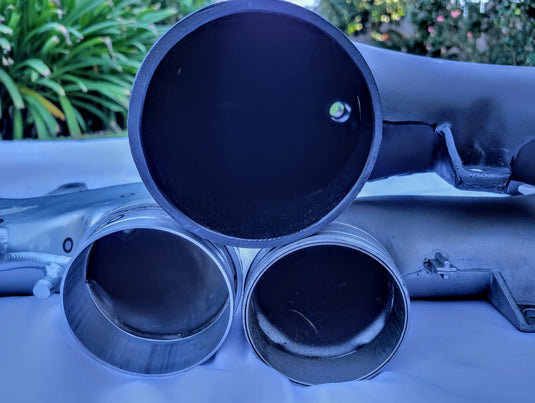 Torque Factory Y-Pipe with 3" Upper Inlets, 2.5" Lower Inlets and 4.5" MAF for Audi S4 B5 - RS4 B5 - A6 and Allroad 2.7T C5