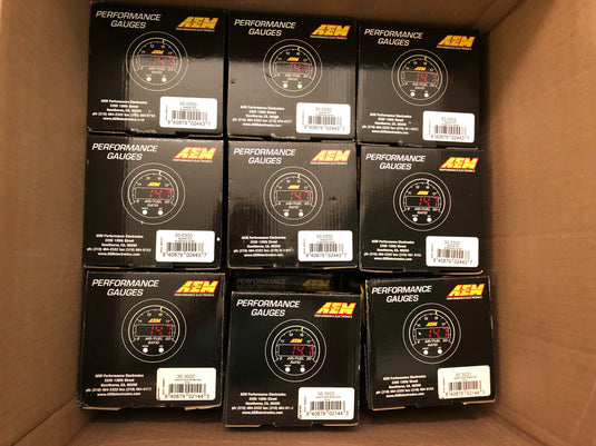 AEM X-Series Wideband Gauge kit with O2 Sensor