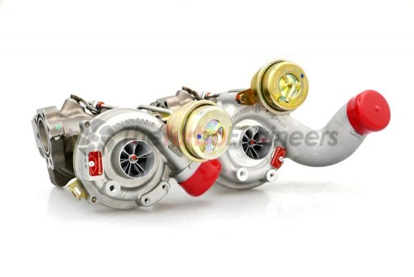 Load image into Gallery viewer, TTE380 + UPGRADE TURBOCHARGERS for Audi B5 S4-RS4 2000-2002 2.7T and 2000-2004 C5 A6 2.7T
