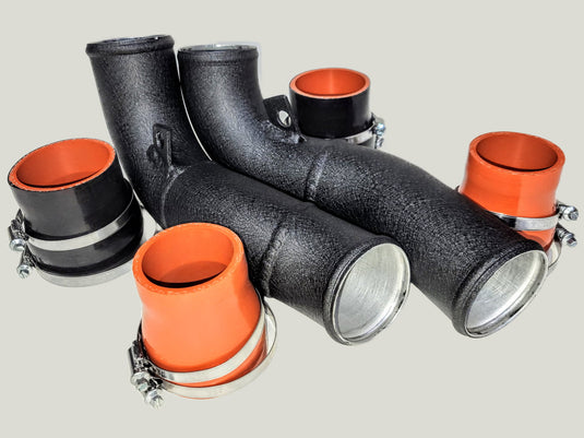 Torque Factory Y-Pipe with 3" Upper Inlets, 2.5" Lower Inlets and 4.5" MAF for Audi S4 B5 - RS4 B5 - A6 and Allroad 2.7T C5