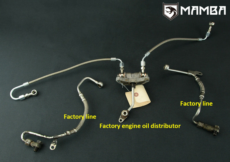 Load image into Gallery viewer, Mamba Oil Feed-Return line kit for Audi S4 - A6 - Allroad 2.7T
