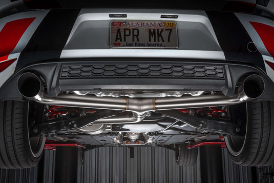 APR Catback Exhaust System (w/ Front Muffler) - GTI (MK7.5) for 2018-2021 Volkswagen 2.0 GTI