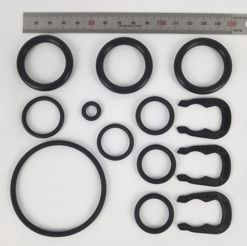 Torque Factory O-Ring, Viton, Engine Coolant Kit 13 Pieces for Audi B5 S4 A6 Allroad 2.7t