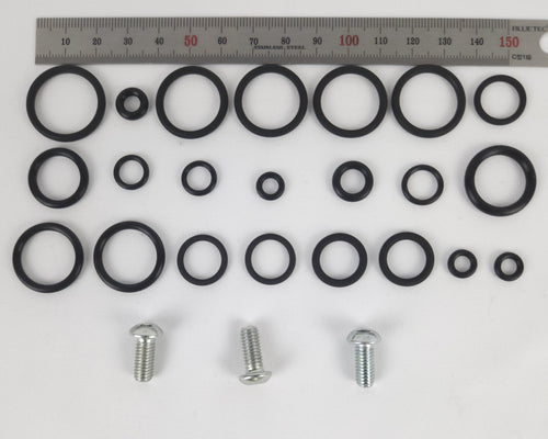 Torque Factory O-Ring, Viton, Engine Oil Kit 25 Pieces for Audi B5 S4 A6 Allroad 2.7t