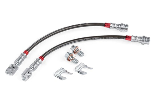 APR Braided Stainless Steel Brake Lines (Set of 2) - Rear for 2015-2019 Volkswagen 1.8 Golf SportWagen