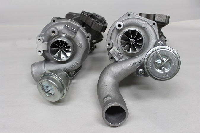 Load image into Gallery viewer, Audi B5 S4, Allroad, or A6 2.7t Complete Built to Order Turbo Bundle Kits (with fueling, downpipes, intercoolers, tune etc)
