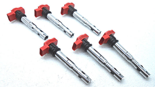 Replacement Red R8 Coil Pack Kit (Set of 6)