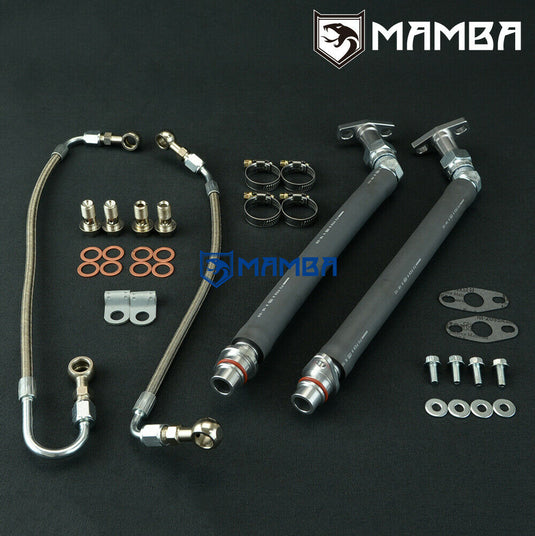 Mamba Oil Feed-Return line kit for Audi S4 - A6 - Allroad 2.7T